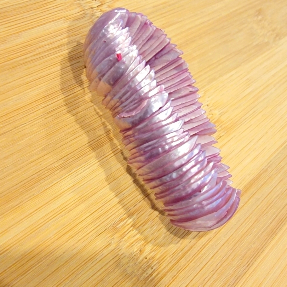 Purple Shell Bracelet